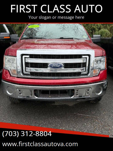 2014 Ford F-150 for sale at FIRST CLASS AUTO in Arlington VA