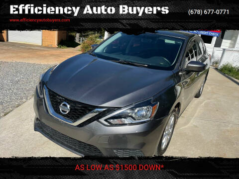 2017 Nissan Sentra for sale at Efficiency Auto Buyers in Milton GA