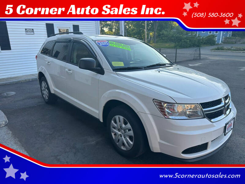 2015 Dodge Journey for sale at 5 Corner Auto Sales Inc. in Brockton MA