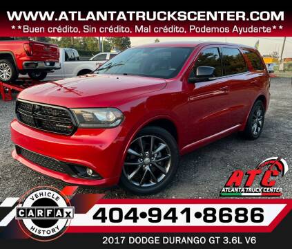 2017 Dodge Durango for sale at ATLANTA TRUCK CENTER LLC in Doraville GA