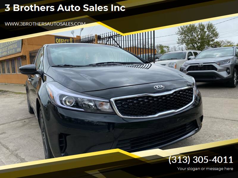 2018 Kia Forte for sale at 3 Brothers Auto Sales Inc in Detroit MI
