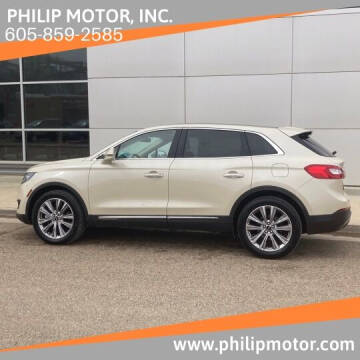 2018 Lincoln MKX for sale at Philip Motor Inc in Philip SD