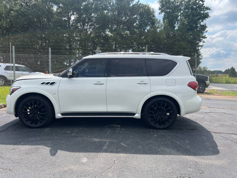 2015 Infiniti QX80 for sale at TRIPLE C AUTOMOTIVE in Anderson SC