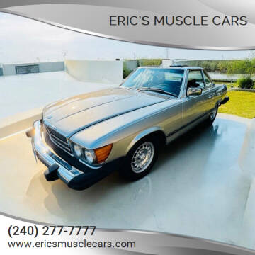 1976 Mercedes-Benz 450 SL for sale at Eric's Muscle Cars in Clarksburg MD