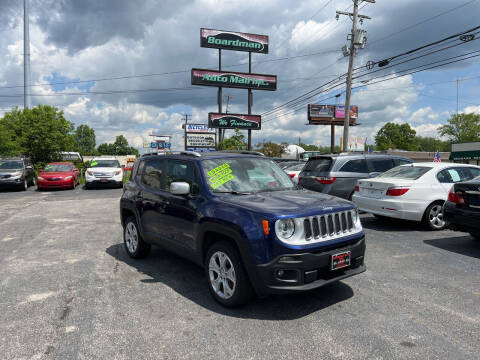 2017 Jeep Renegade for sale at Boardman Auto Mall in Boardman OH