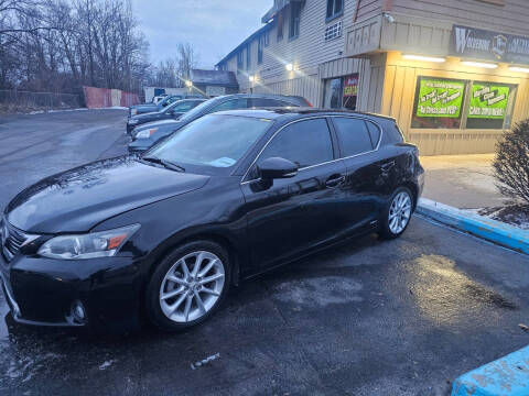 2013 Lexus CT 200h for sale at WOLVERINE AUTO LIQUIDATORS L.L.C. in Ypsilanti MI