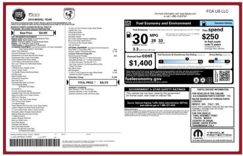 2018 FIAT 500 Abarth