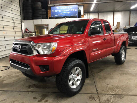 2013 Toyota Tacoma for sale at T James Motorsports in Gibsonia PA