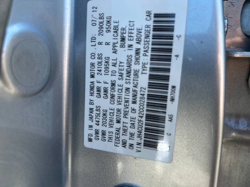 2012 Acura TSX