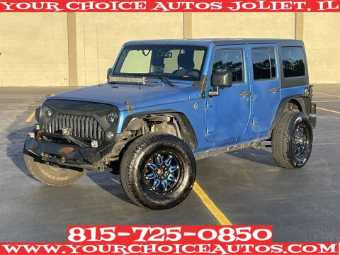 2016 Jeep Wrangler Unlimited for sale at Your Choice Autos - Joliet in Joliet IL