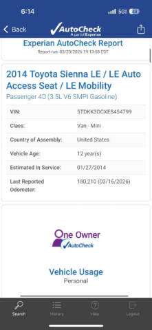 2014 Toyota Sienna
