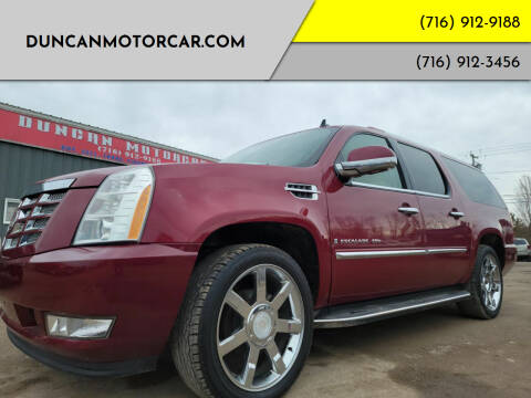 2007 Cadillac Escalade ESV for sale at DuncanMotorcar.com in Buffalo NY