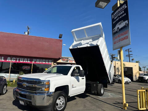 2015 Chevrolet Silverado 3500HD for sale at Sanmiguel Motors in South Gate CA