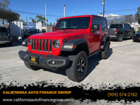 2019 Jeep Wrangler for sale at CALIFORNIA AUTO FINANCE GROUP in Fontana CA