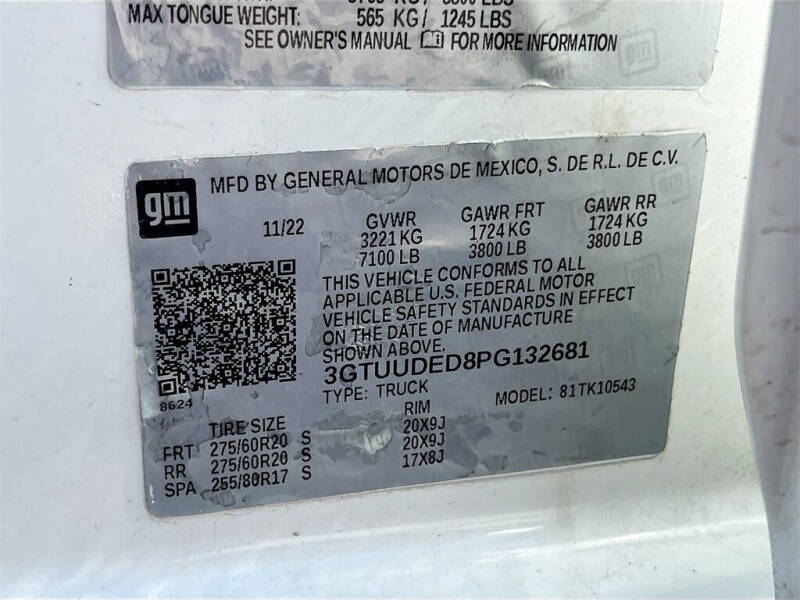 2023 GMC Sierra 1500