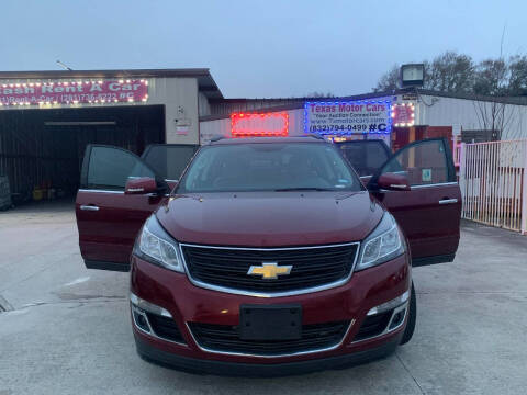 2014 Chevrolet Traverse for sale at TEXAS MOTOR CARS in Houston TX