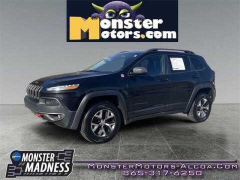 2016 Jeep Cherokee for sale at Monster Motors in Michigan Center MI