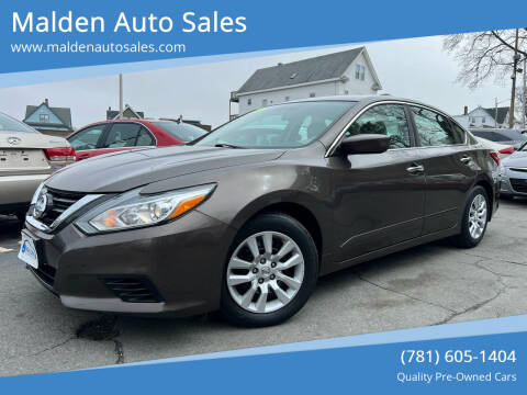 2016 Nissan Altima for sale at Malden Auto Sales in Malden MA