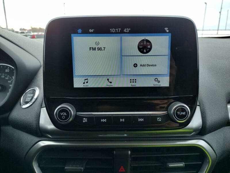 2018 Ford EcoSport SE