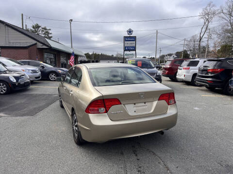 2007 Honda Civic for sale at Cohasset Auto Sales in Cohasset MA