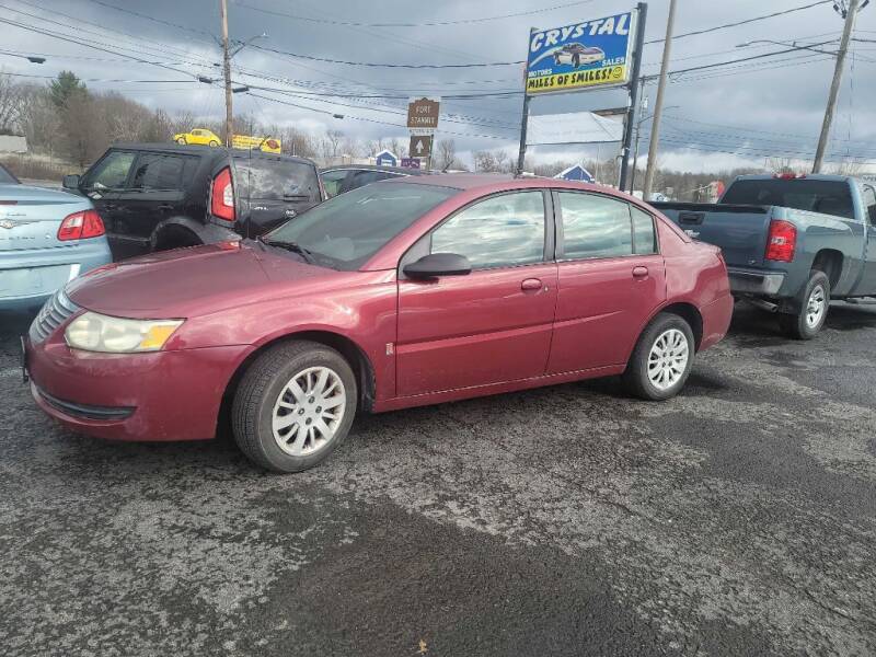 2006 Saturn Ion for sale at CRYSTAL MOTORS SALES in Rome NY