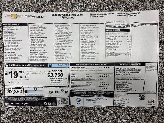 2023 Chevrolet Silverado 1500 LT