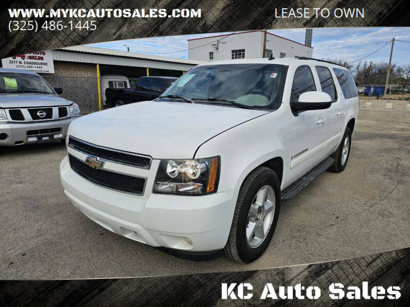 2008 Chevrolet Suburban for sale at KC Auto Sales in San Angelo TX