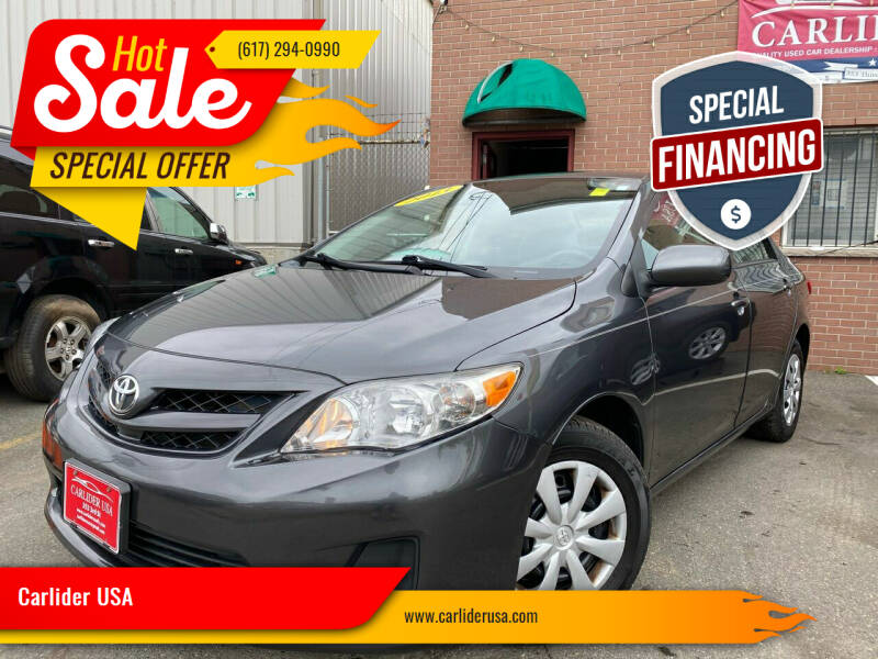 2013 Toyota Corolla for sale at Carlider USA in Everett MA