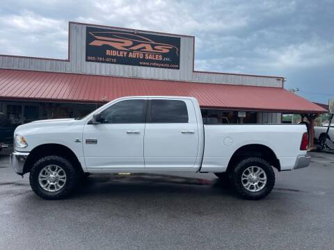 2011 RAM Ram Pickup 2500 for sale at Ridley Auto Sales, Inc. in White Pine TN