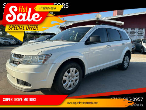 2016 Dodge Journey for sale at SUPER DRIVE MOTORS in Houston TX