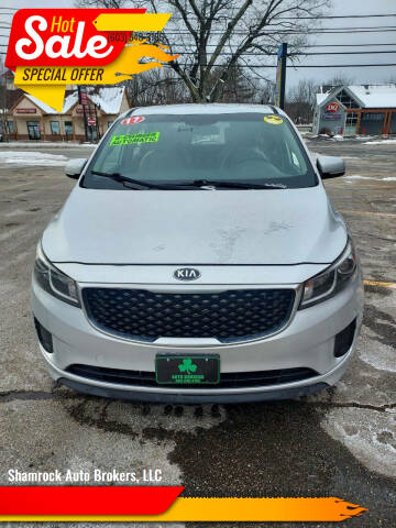 2017 Kia Sedona for sale at Shamrock Auto Brokers, LLC in Belmont NH