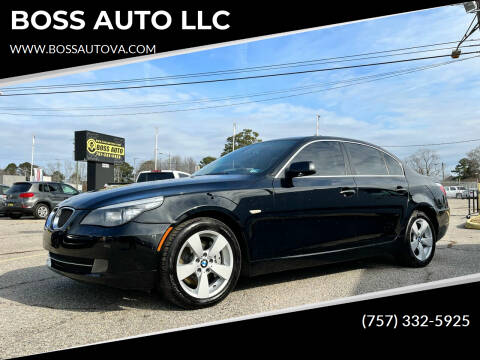 2008 BMW 5 Series for sale at BOSS AUTO LLC in Norfolk VA