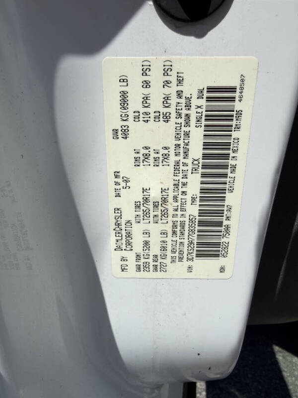 2007 Dodge Ram 2500 SLT