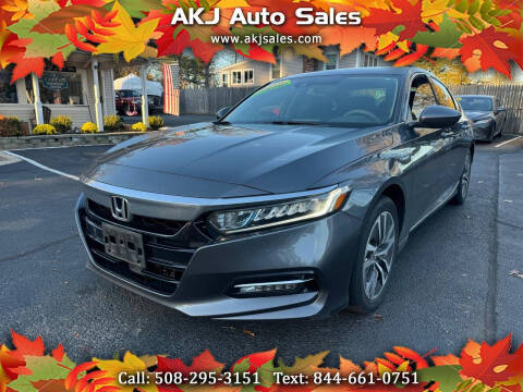 2019 Honda Accord Hybrid for sale at AKJ Auto Sales in West Wareham MA