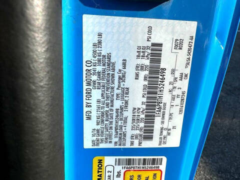 2017 Ford Mustang EcoBoost