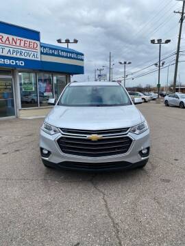 2021 Chevrolet Traverse for sale at National Auto Sales Inc. in Warren MI