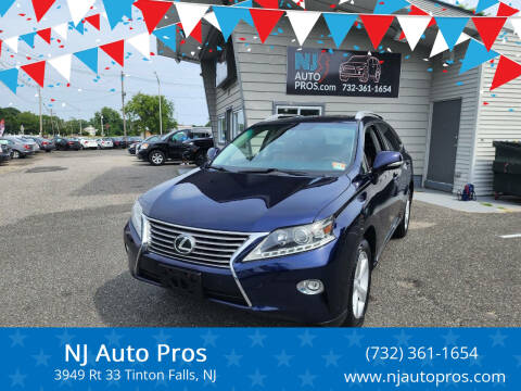 2015 Lexus RX 350 for sale at NJ Auto Pros in Tinton Falls NJ