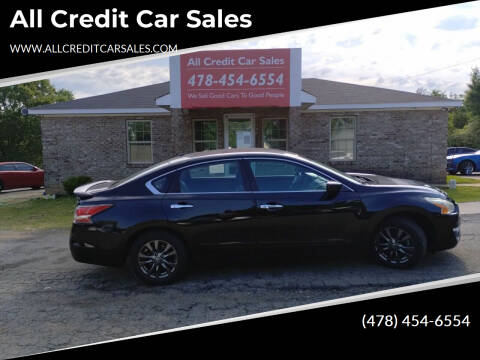 2015 Nissan Altima for sale at All Credit Car Sales in Milledgeville GA