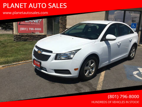 2014 Chevrolet Cruze for sale at PLANET AUTO SALES in Lindon UT