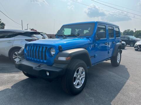 2022 Jeep Wrangler Unlimited for sale at Morristown Auto Sales in Morristown TN