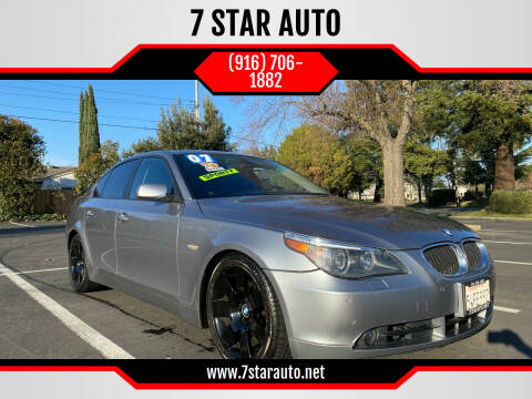 2007 BMW 5 Series for sale at 7 STAR AUTO in Sacramento CA