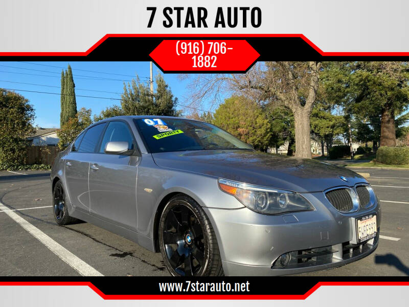 2007 BMW 5 Series for sale at 7 STAR AUTO in Sacramento CA