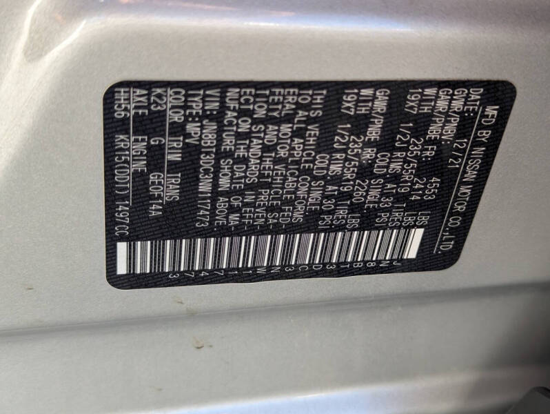 2022 Nissan Rogue Platinum