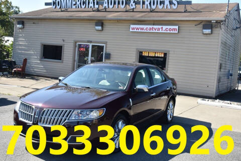 2011 Lincoln MKZ for sale at Commercial Auto & Trucks in Manassas VA