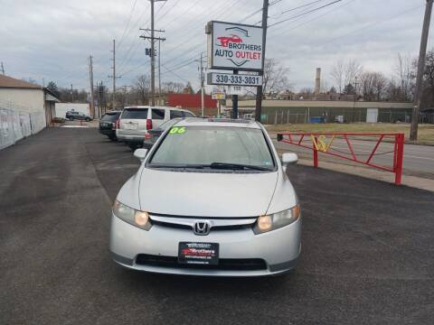 2006 Honda Civic for sale at Brothers Auto Group - Brothers Auto Outlet in Youngstown OH