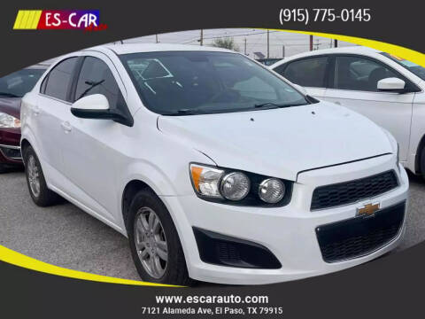 2013 Chevrolet Sonic for sale at Escar Auto in El Paso TX