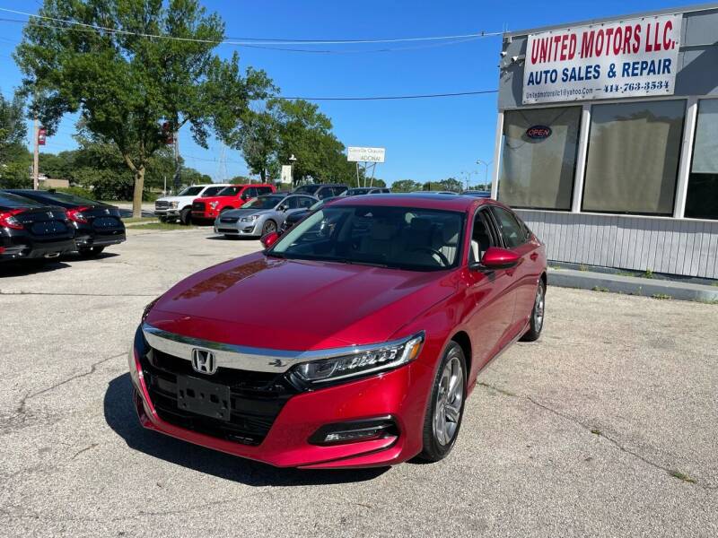 2018 Honda Accord for sale at United Motors LLC in Saint Francis WI