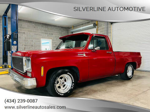 1977 Chevrolet C/K 10 Series for sale at Silverline Automotive in Lynchburg VA