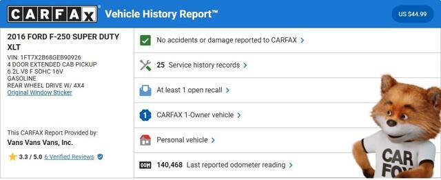 2016 Ford F-250 Super Duty