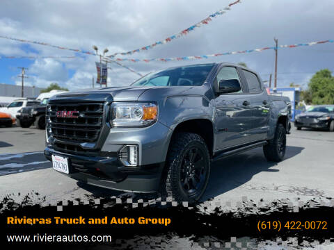 2021 GMC Canyon for sale at Rivieras Truck and Auto Group in Chula Vista CA